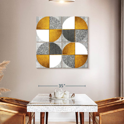 Avery Geometric Circle Quarters