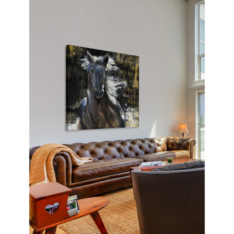 Alain Bonnec - Wrapped Canvas Painting, 122cm x 122cm x 3.81cm
