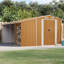 Breban Garden Shed 277 x 365.5 x 179 cm Galvanised Steel-1190502113