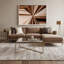 «Geometric Abstraction 85», art mural sur toile beige-447055082