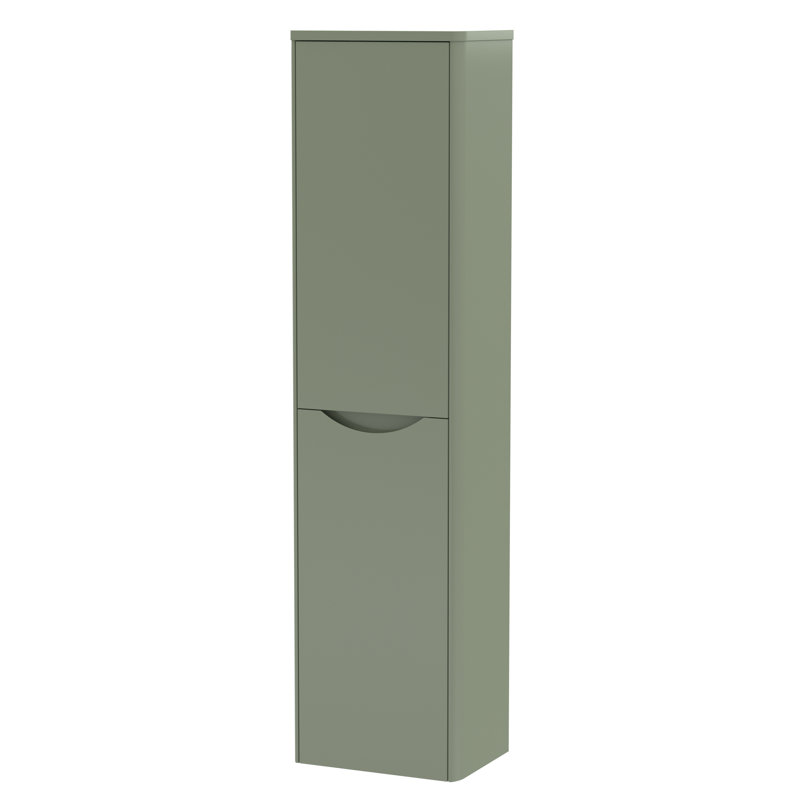 Lunar Linen Cabinet, Satin Green