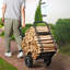 52.1cm W Metal Log Rack