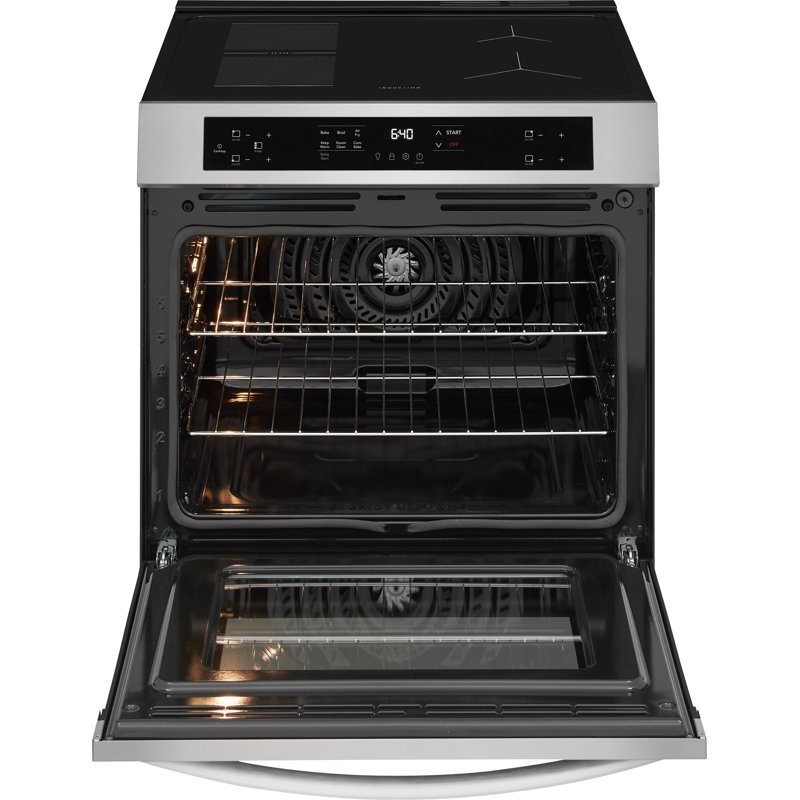 30" Front Control Induction Range with Air Fry