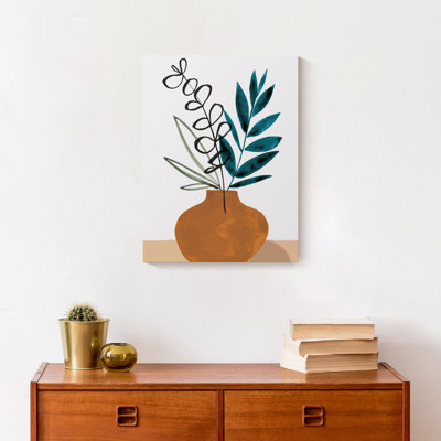 " Teal Branches "