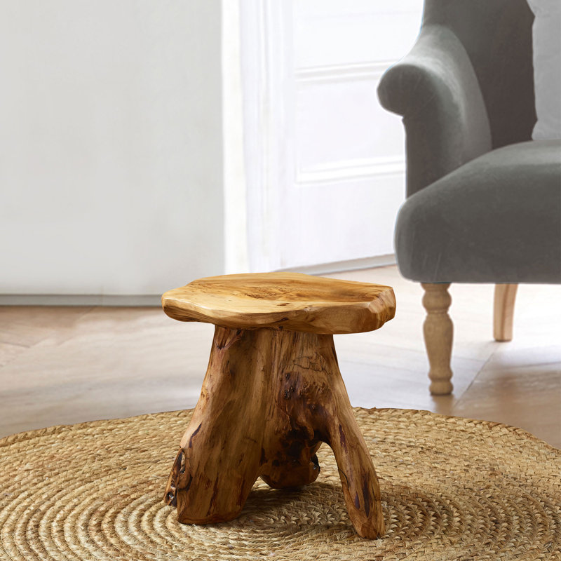 Solid Wood Accent Stool