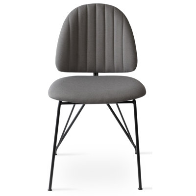 Chaise d'appoint Nostrand en gris