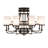 Saxony 8 - Light Dimmable Empire Chandelier