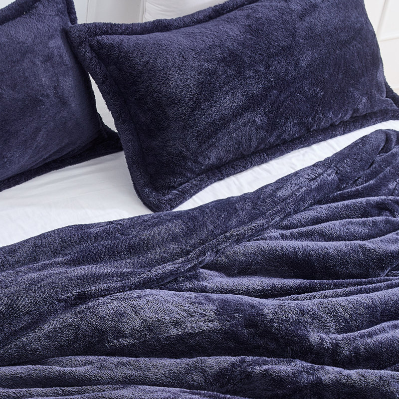 Taie d'oreiller simple The Original Plush - Coma Induction, Très grand lit, Bleu