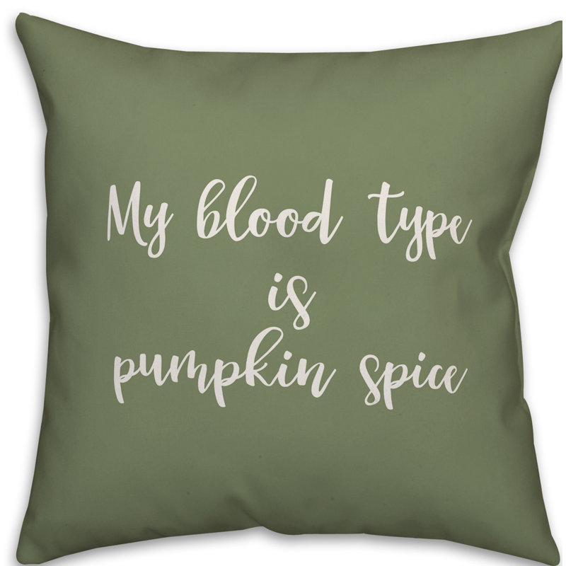 Reversible Throw Pillow, Green, Pillow Cover