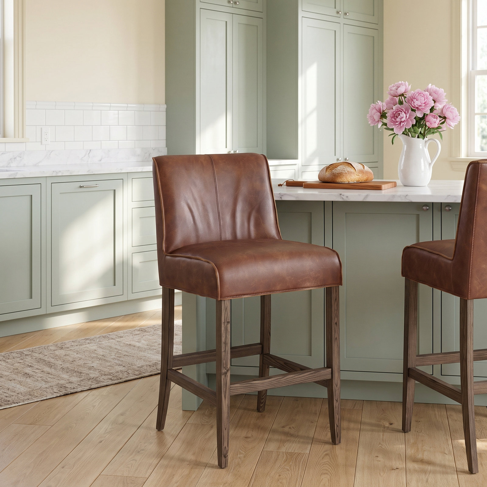 Morrow 27" Bar Stool, Counter Stool (26.5" Seat Height)