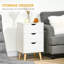 40cm W Bedside Table