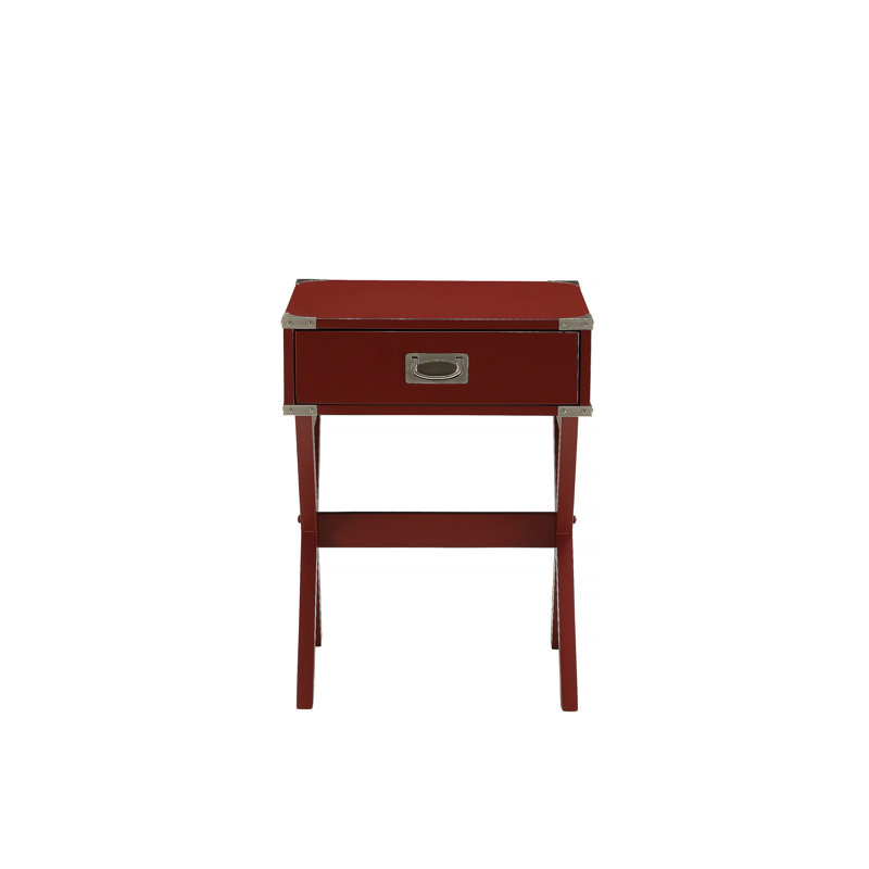 Table d'appoint Babs, Rouge
