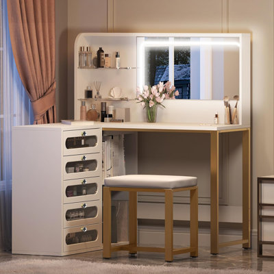 Dressing Table with Mirror