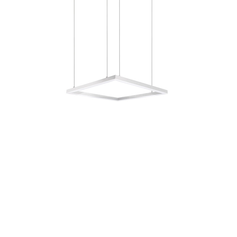 Piazza, Blanc, H 1 po x l 47,25 po x P 47,25 po