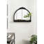 Arnell Vintage Arched Wall Mirror with Shelf
