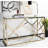 Namiko 55.10'' Glass Top Console Table-111988870