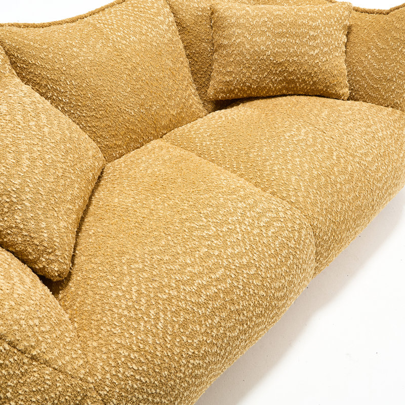 Grand fauteuil rembourré en mousse, idéal pour se détendre dans la salle à manger. Fauteuil inclinable haute résilience pour une expérience d'assise confortable.