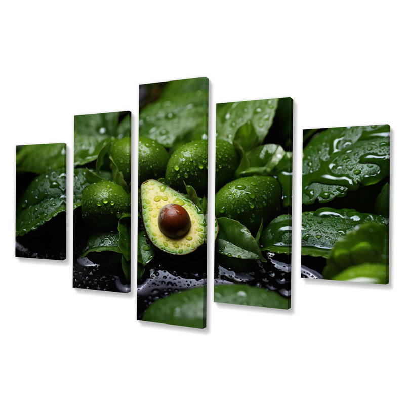 Breneman - Fruits Wall Decor - 5 Panels