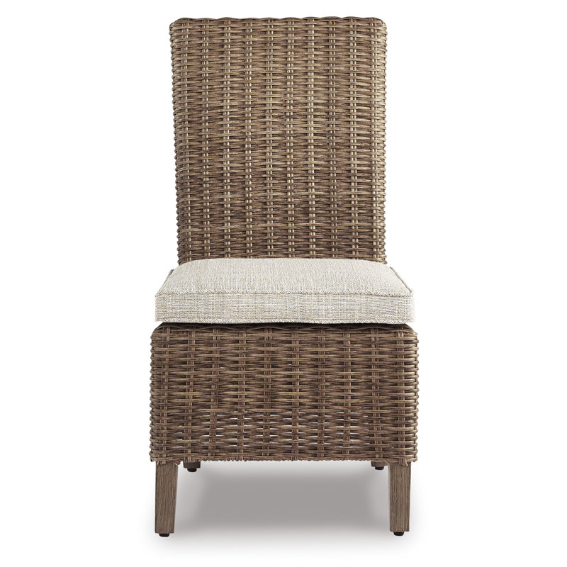 Chaise de terrasse avec coussin Danny