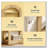 Arched Display Shelf,5-Tier Bookshelf