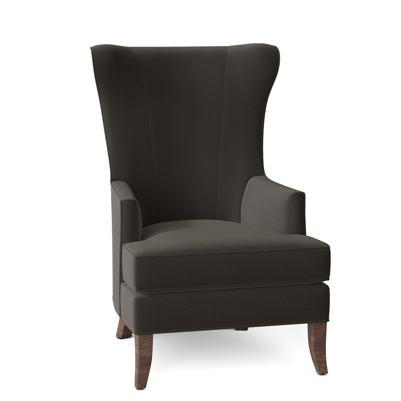 Yates Wingback Chair, Straw (3162 08), Tobacco