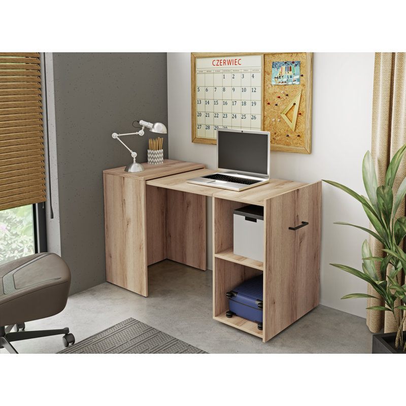 Jenae Writing Desk, Grand Natural Oak