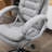 Shamavi Linen Executive Chair with Headrest