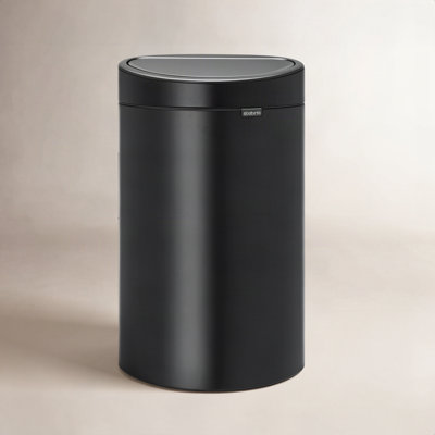 Brabantia 10.6gal Touch Top Trash Can