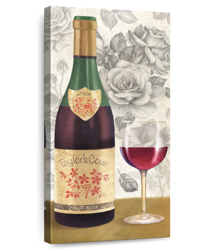 Wine And Roses II, 42" H x 21" W