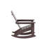 Chaise berçante d'extérieur en plastique Joubert-83397862