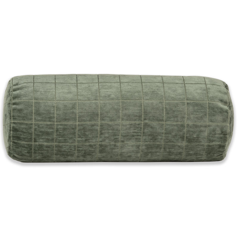 Coussin Otterville, Océan géométrique, Traversin H 8 po x l 20 po
