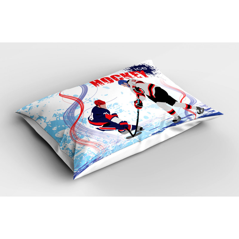 Hockey Polyester Sham Set, null