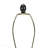 Lighting, 22"H, Table Lamp, Black Ceramic, Ivory / Cream Shade, Transitional