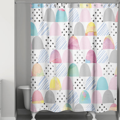 Rideau de douche simple Minick