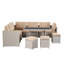 Esteven 9 Seater Rattan Corner Sofa Set-526906181-526906182