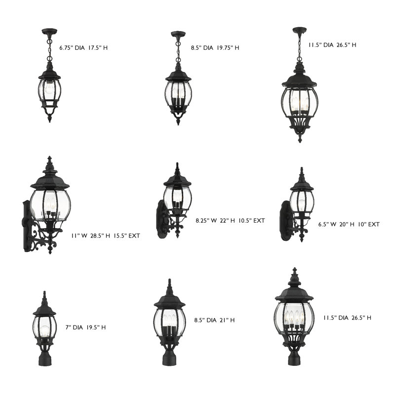 Analiz Lamp Post (Full), Black