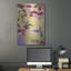  «Fuchsias Flag» par Jean Plout, art mural en métal, 24 po x 36 po-672084948