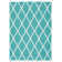 Tapis intérieur / extérieur bleu / blanc Ammadies