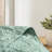Full/queen 3 Piece Bedspread - , Medallion Industrial Style, Oversized For An Edgy Draping, Machine Washable, 2 Shams Filling, Rustic, A Natural Drape,