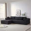 Ensemble de canapé modulaire rembourré en chenille Modern, ensemble de canapé modulaire modulaire en L de 108 po avec 6 coussins, canapé-lit combiné gratuit pour le salon, la chambre à coucher (méridienne gauche)-960262374