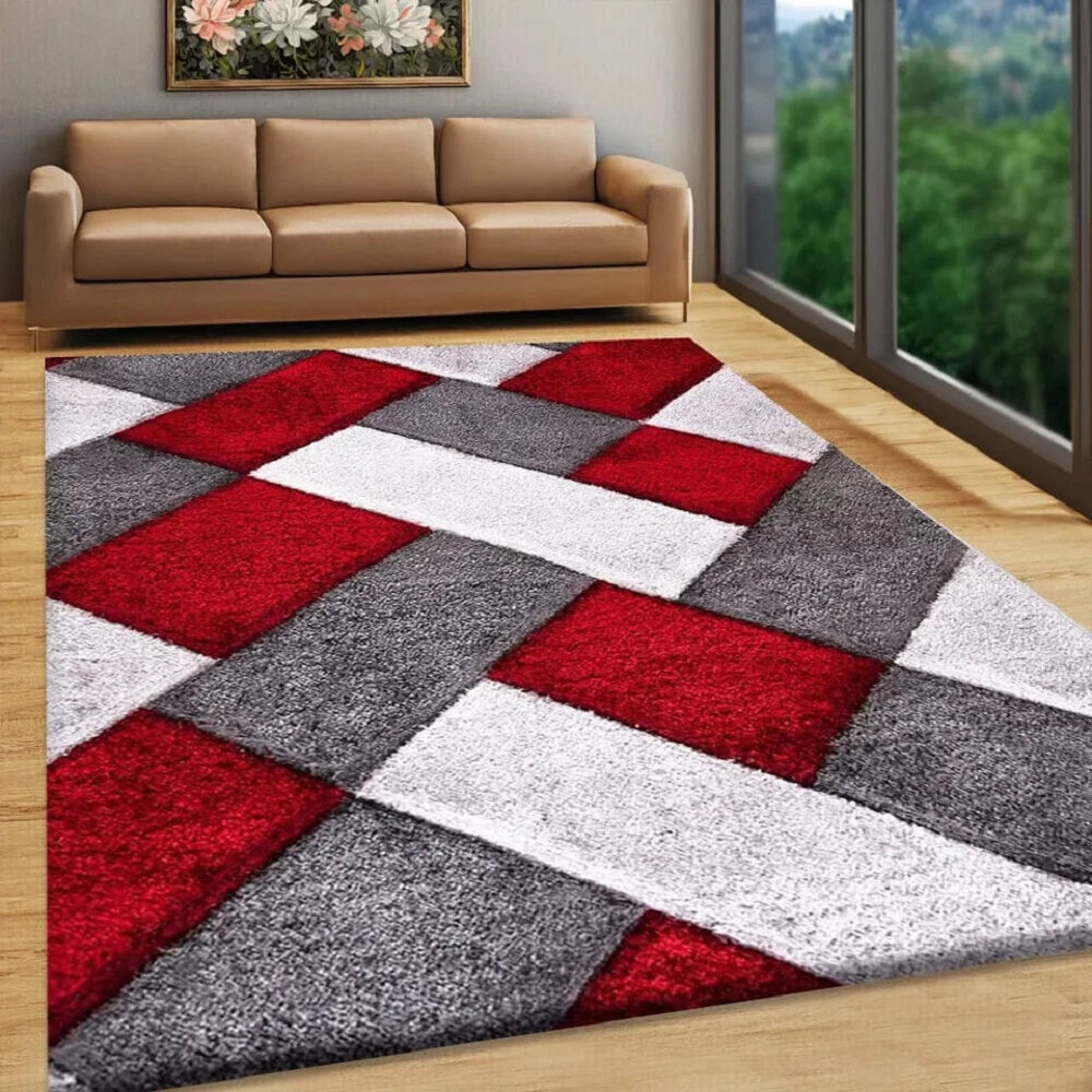 Geometric Indoor / Outdoor Area Rug