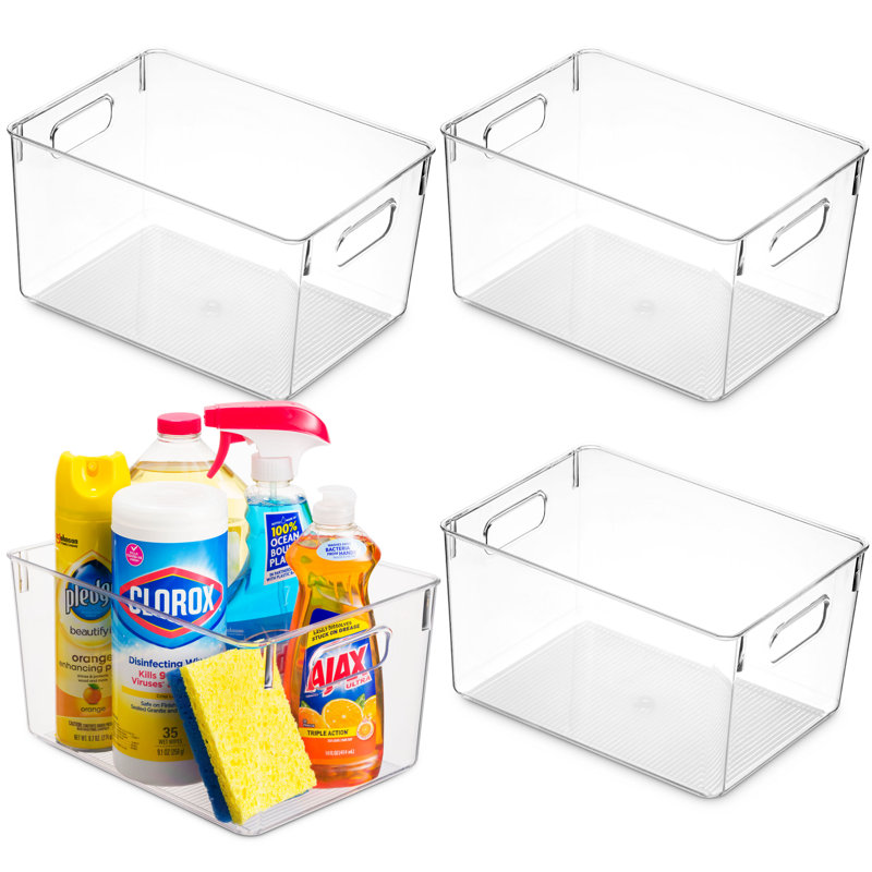 Deiniol Storage Container Fridge Bin 4 Set