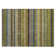Machine Washable Indoor/Outdoor Husby ACN2218 Striped Rug