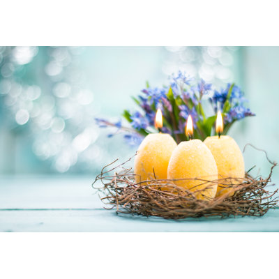 Easter Concept - Wrapped Canvas Photograph