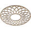 Médaillon de plafond en bois d'aulne de 28 po x P 9 5/8 po x P 1/4 po-63411907-63411908