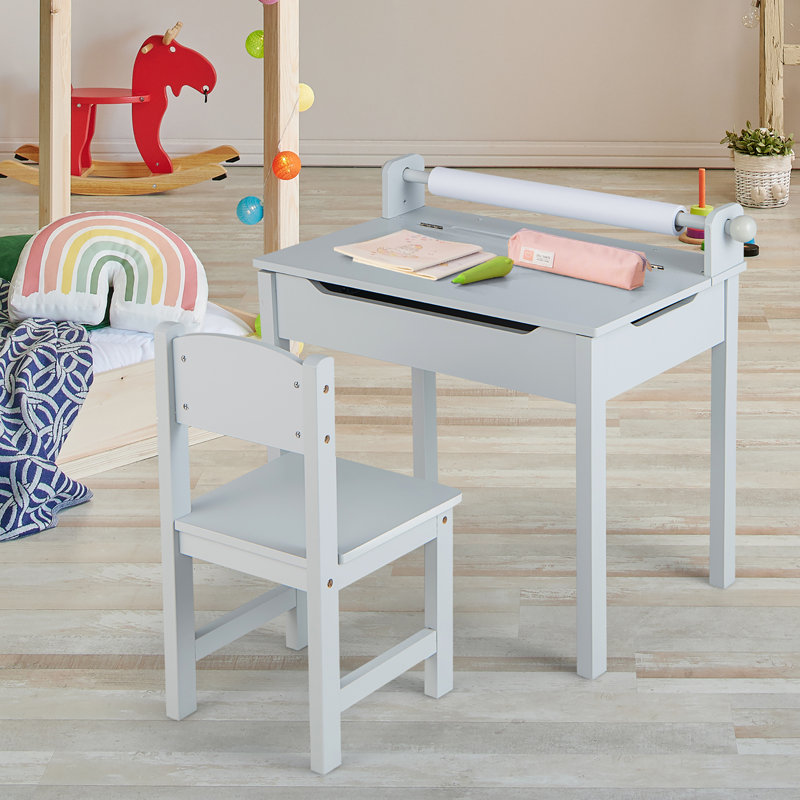 Ensemble de table et chaises Mendenhall, gris