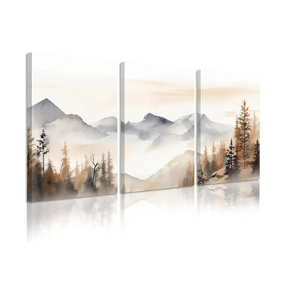 3 Piece Wrapped Canvas Print