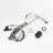 Smart LED Bathroom Faucet - Temperature Digital Display, Pull Down Sprayer for RV and Home Sinks-119191113