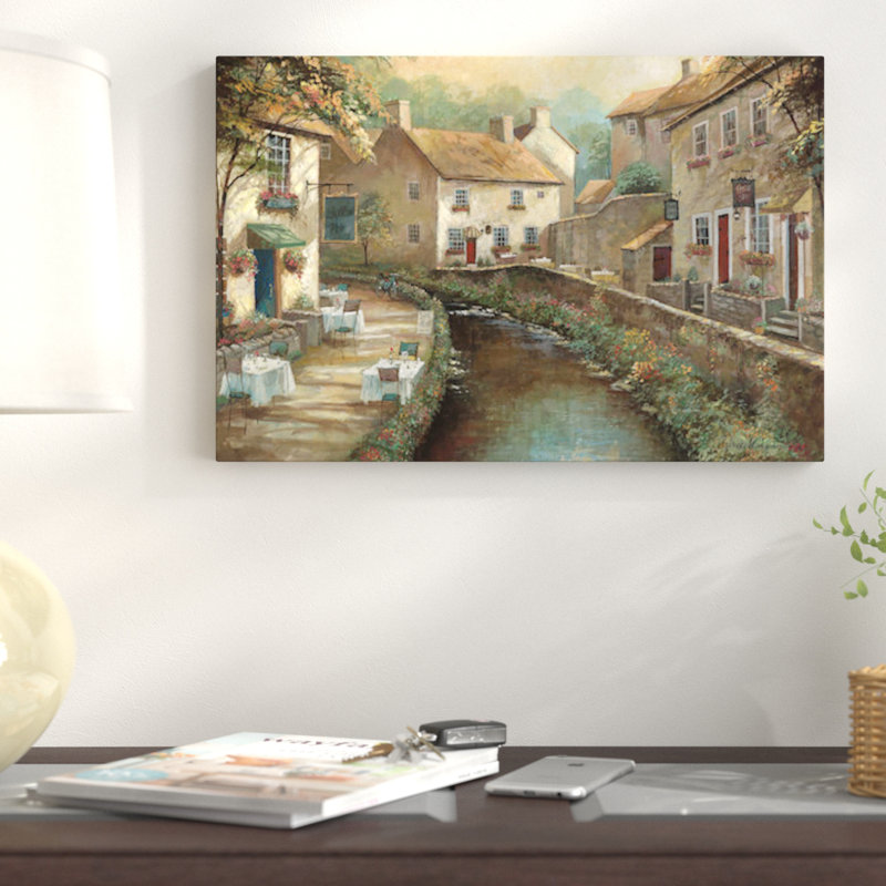 « bill pub », reproduction d’art sur toile, H 26 po x l 40 po x P 1,5 po