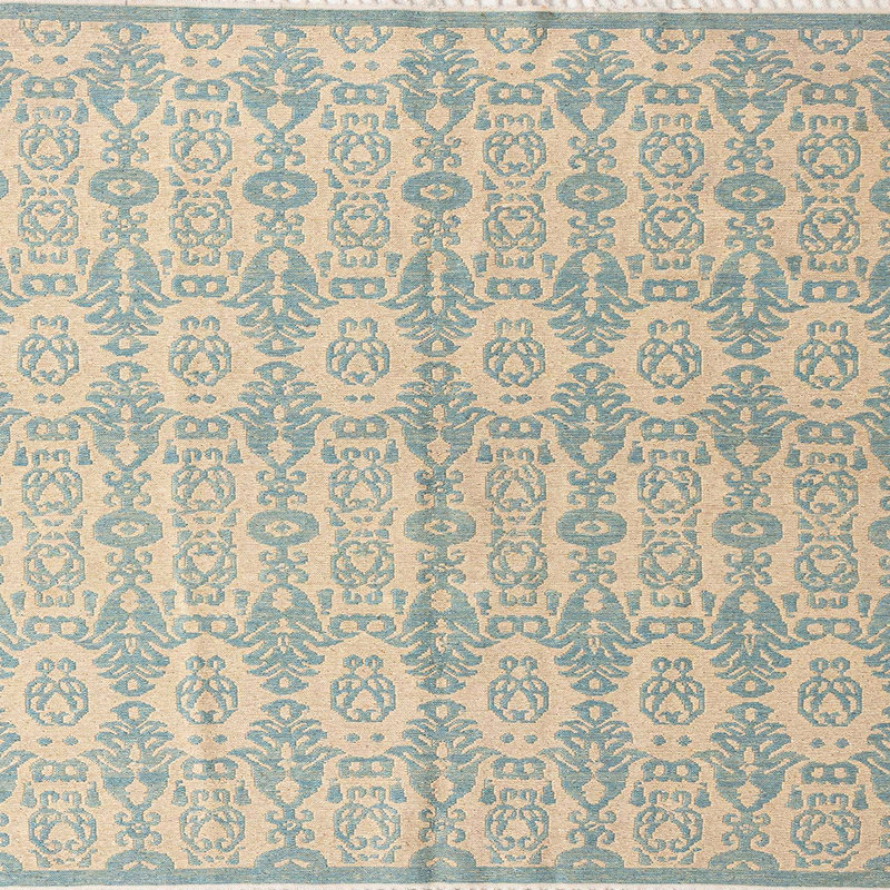 Tapis abstrait moderne 4414, Carré 5 pi